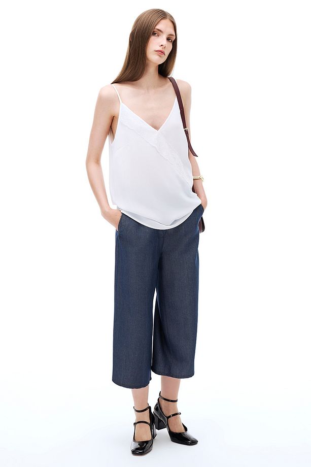 Latibule Regular Fit Diz Altı Indıgo Sort - 3