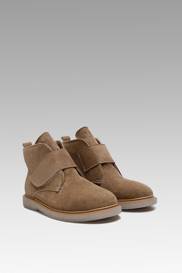 Kadın Camel Hupu Cırtlı Süet Bot 2cm BYNDHPC02 - 7