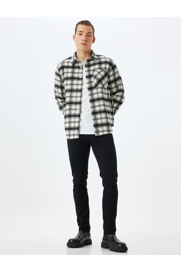 Men's Black Jeans 5Wam40137Nd