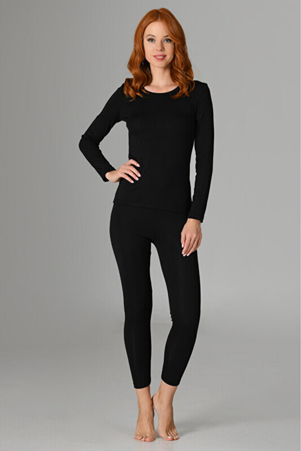 Siyah Termal Tayt - 1