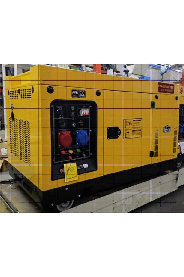 PDA-17000 MEK  16,5 KVA  KABİNLİ MONOFAZE PORTATİF JENERATÖR - 2