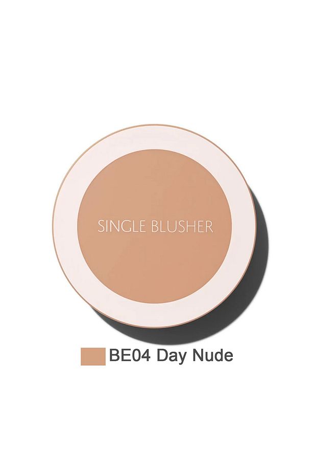 Sebum Kontrolü Sağlayan Tekli Toz Allık - Saemmul Single Blusher - Day Nude (VİONİNE) - 1