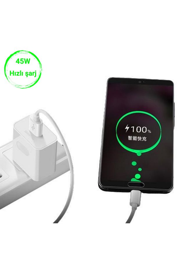 5.0a 45w 2 Metre Hızlı Şarj Destekli Type C To Type C Şarz Kablosu Samsung Huawei Xiaomi Uyumlu - 2