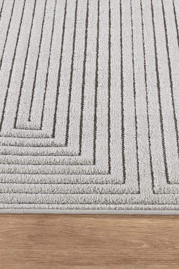 REAL Yumuşak Dokulu İskandinav Bohem Halı Kilim Salon Mutfak Koridor Dokuma Makine Halısı - 3