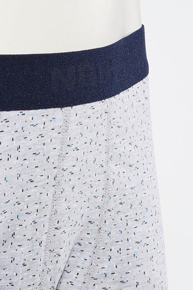 Gray Line Pattern Boxers - 2