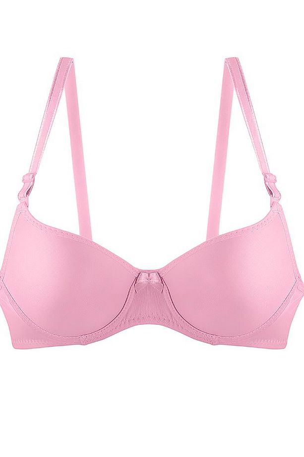 Pembe Desteksiz Sütyen - 3