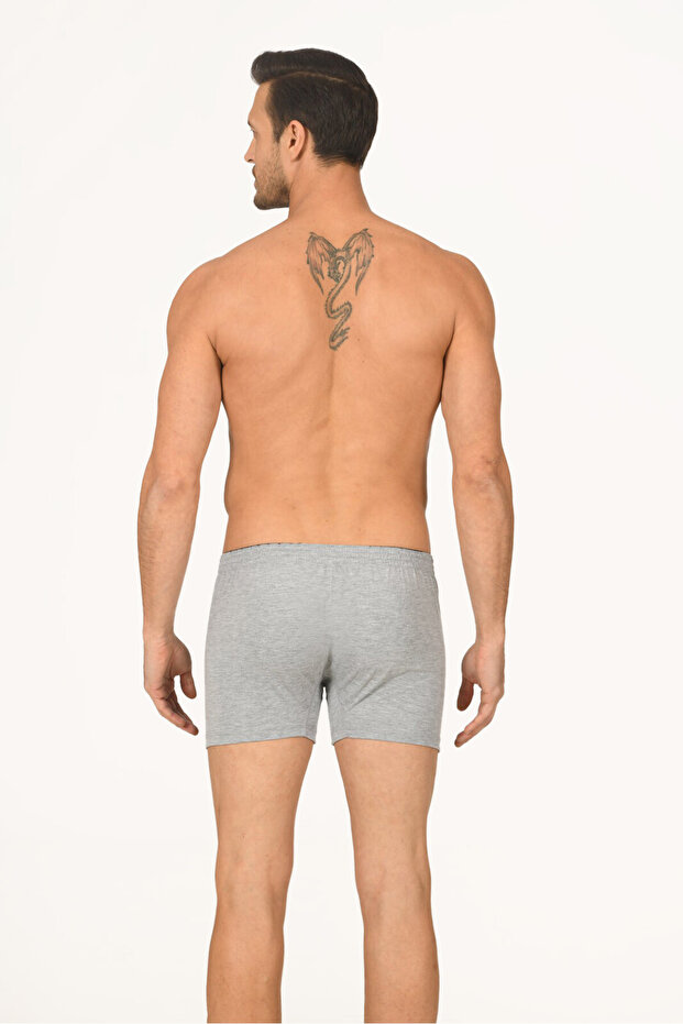 Gri Lighten Up Düğmeli Boxer - 2