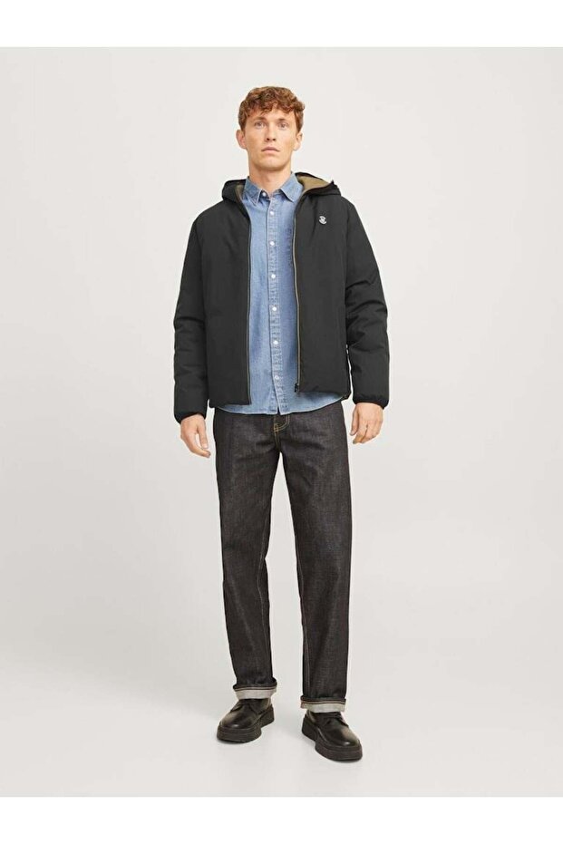 JPRBLUBROOK REVERSIBLE JACKET LN Black - 5