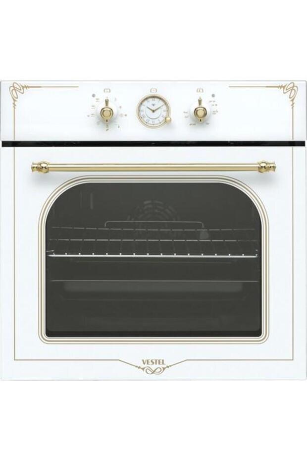 Af-7688 Rb Rustik Beyaz Ankastre Fırın