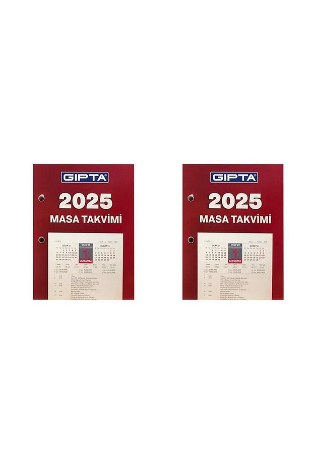 2025 365-GTB 10x13 Masa Takvimi Blok AJND 2 Adet - 1