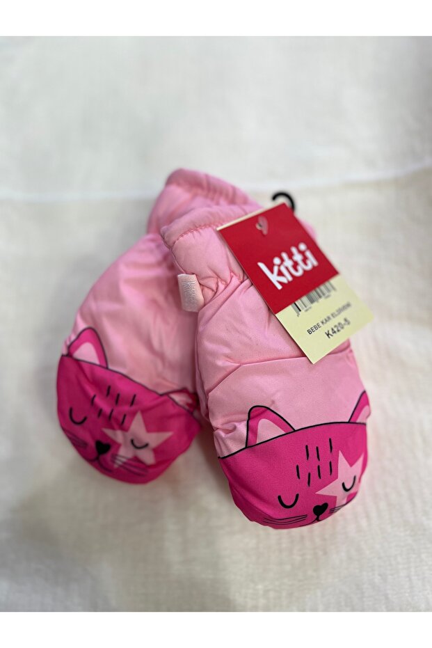 Çocuk tek parmak kar eldiven - 1