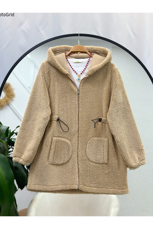 JACHETA DE PLUS CU ZIP - 1