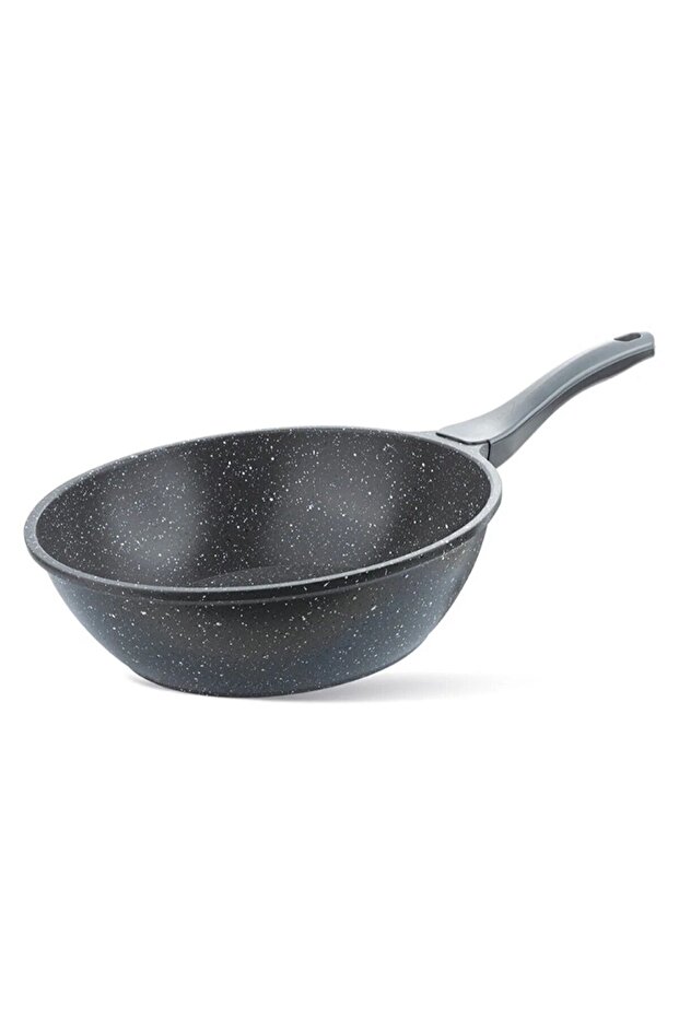 | Wok Tava | Granit Kaplama | 28 Cm | Gri - 2