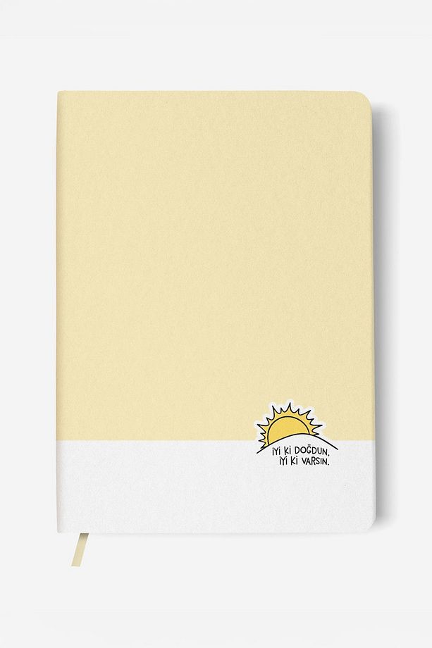 16*22 96 Yp.Sert Kapak Ciltli Defter-İyi Ki Doğdun, İyi Ki Varsın - 2