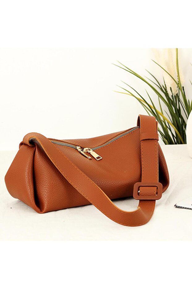 Karen Cylinder Baguette Women's Shoulder Bag Bp-4709o