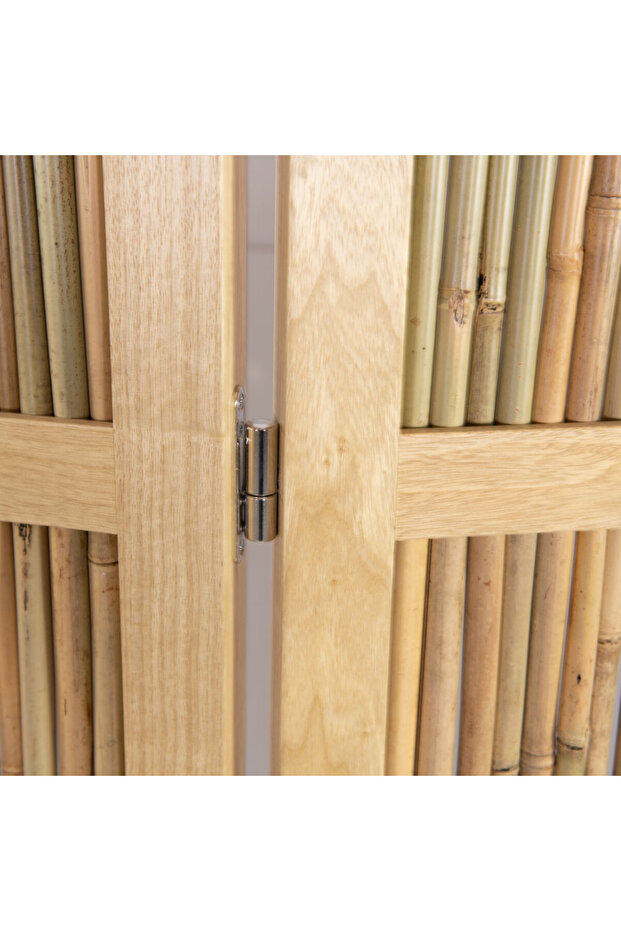 Bamboo Ahşap Paravan - 3