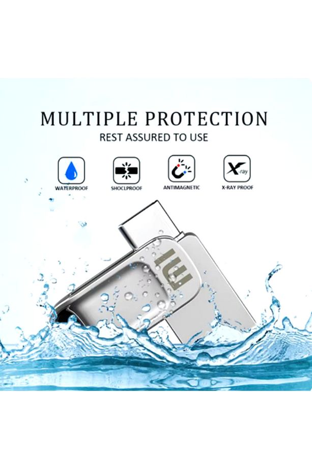 2TB Dönebilir Usb Flash sürücü 2TB Pendrive Memoria Usb sopa tipi C Usb 3.0 Disk - 3