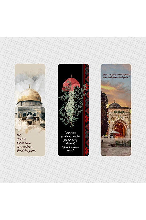 Kitap Ayracı 3'lü Set - 1