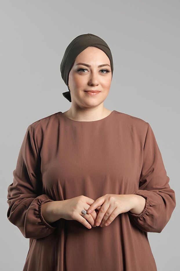 بوني ساندي مع فيونكة كاكي مزدوجة الجوانب - عملية جاهزة للانزلاق 3007B_09