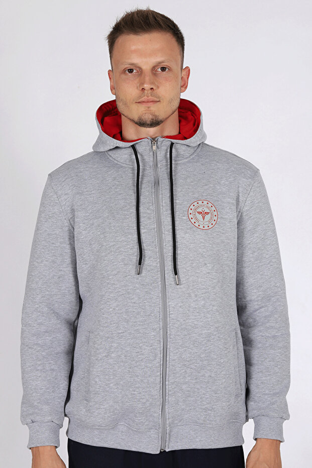 112 Emergency Health Hooded Cardigan Unisex