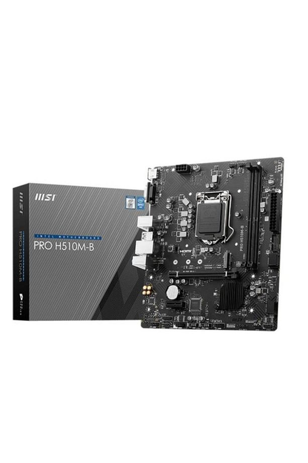 Msı Pro H510M-B 2933MHz DDR4 Soket 1200 M.2 HDMI VGA mATX 10.Nesil Anakart - 1