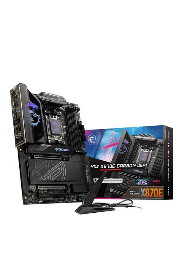 Mpg X870e Carbon Wıfı-7 Ddr5 Hdmı Dp Pcıe 16x V5.0 Am5 Atx - 1