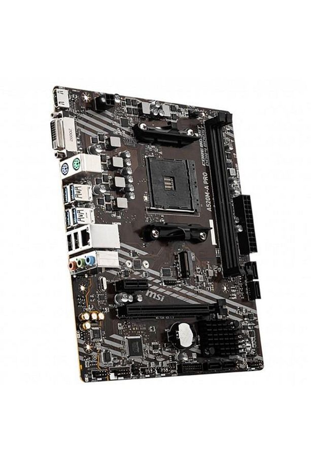 A520m-a Pro Ddr4 M2 Pcıe Nvme Hdmı Dvı Pcıe 16x V3.0 Am4 Matx - 5