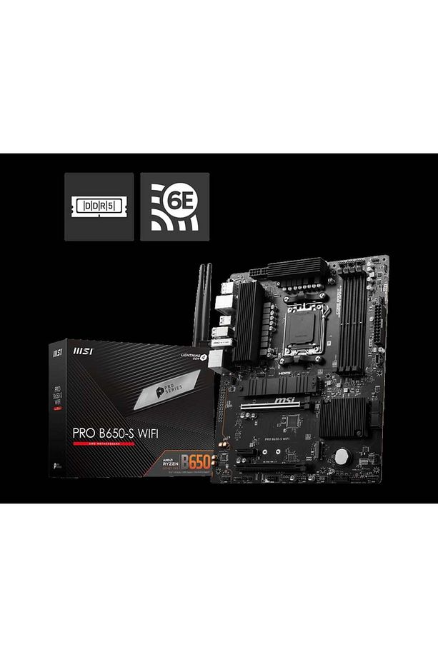Pro B650-s Wıfı Ddr5 7200(OC)mhz Hdmı Dp M.2 Atx Am5 - 1
