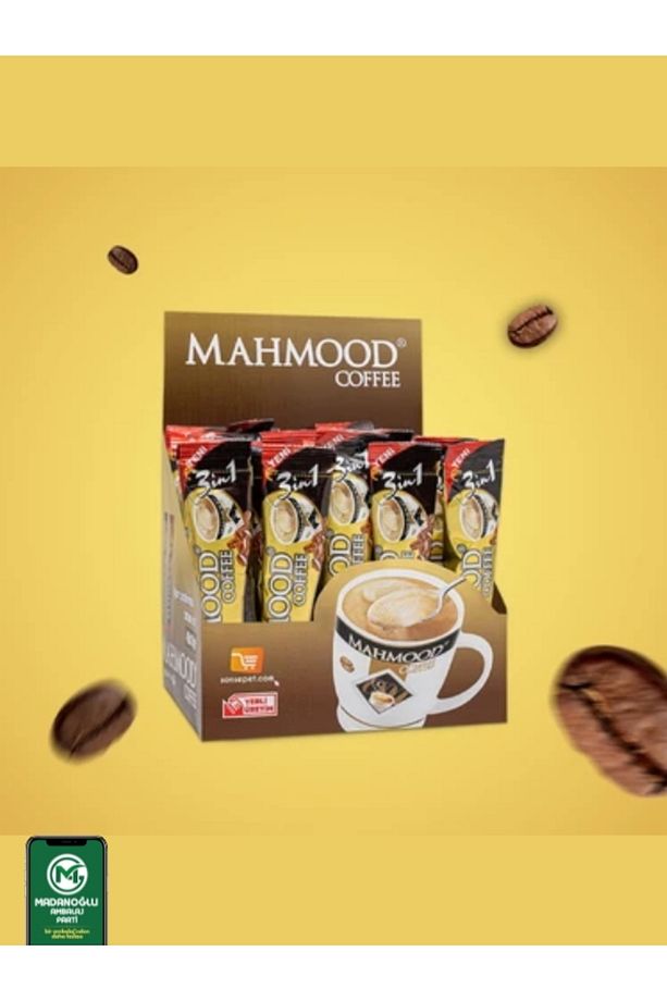 MAHMOOD KAHVE 3İN 1 SÜTLÜ KÖPÜKLÜ KAHVE 48 ADET - 1
