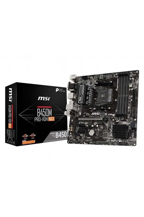 B450m Pro-vdh Max Ddr4 Hdmı Pcıe 4.0 Am4 Matx - 1