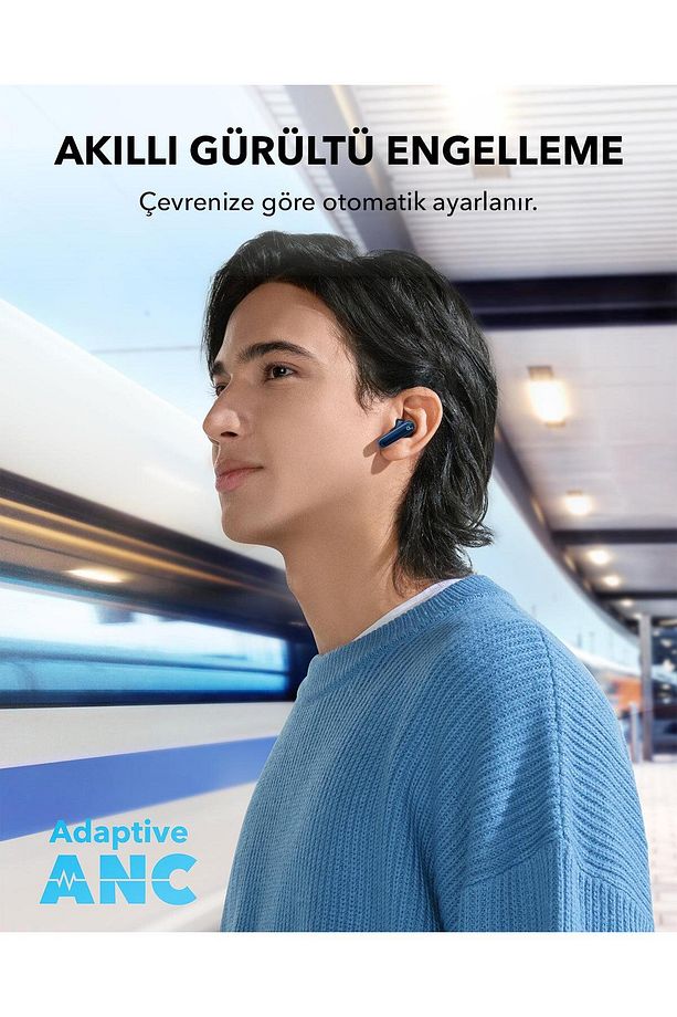 Soundcore P40i Kulak İçi Bluetooth Kulaklık - Beyaz - A3955 - 2