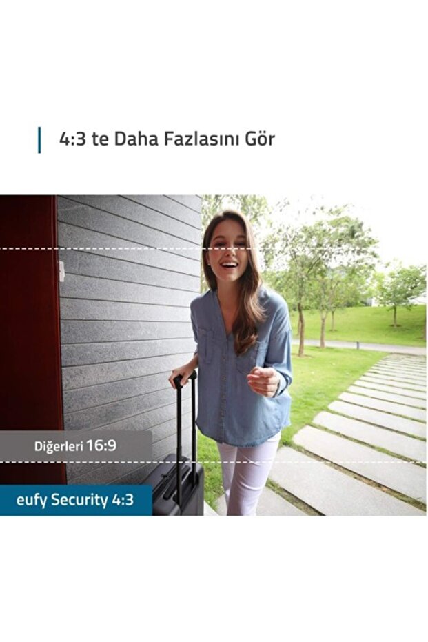 Eufy Security Kablosuz Kapı Zili 1080p Dahili Bataryalı - E8220 - 7