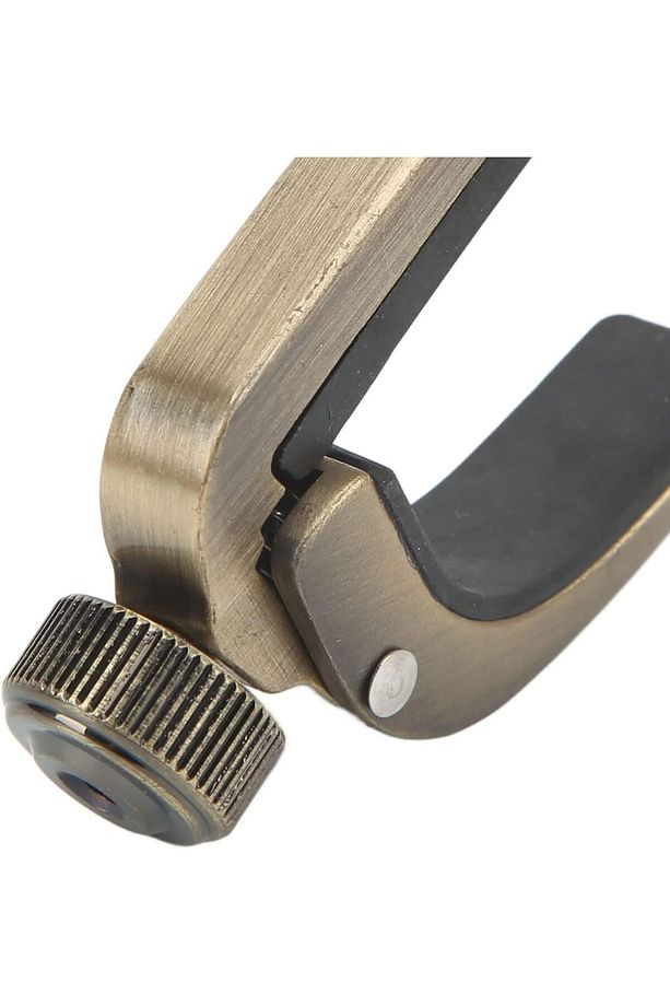 ALİCE A-007J-BR MODEL BRONZE VİDALI SIKIŞTIRMALI PROFESYONEL GİTAR VE SAZ KAPO KELEPÇE - 3
