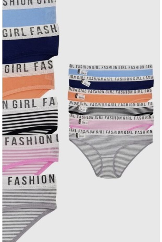12-Piece Hera Fashion Girl Women's Bikini Panties Combination