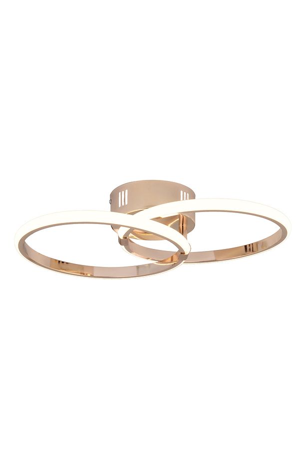 Pl 02 2 Model Gold 3 Renkli Salon Ve Oturma Odası Için Ideal Alüminyum Avize, 45x10 - 3