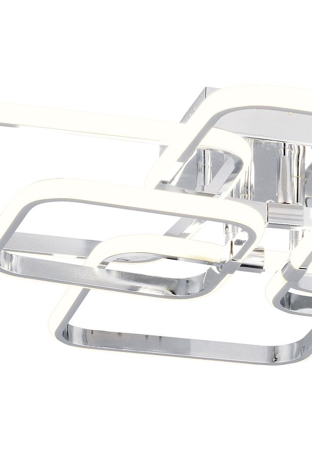 Pl 01 6 Model Krom 3 Renkli Salon Ve Oturma Odası Için Ideal Alüminyum Avize, 75x10 - 4