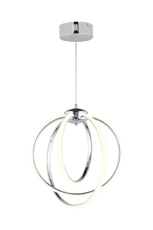 Ld 066 Model Krom 3 Renkli Koridor Ve Mutfak Için Ideal Alüminyum Avize, 40x70 - 3