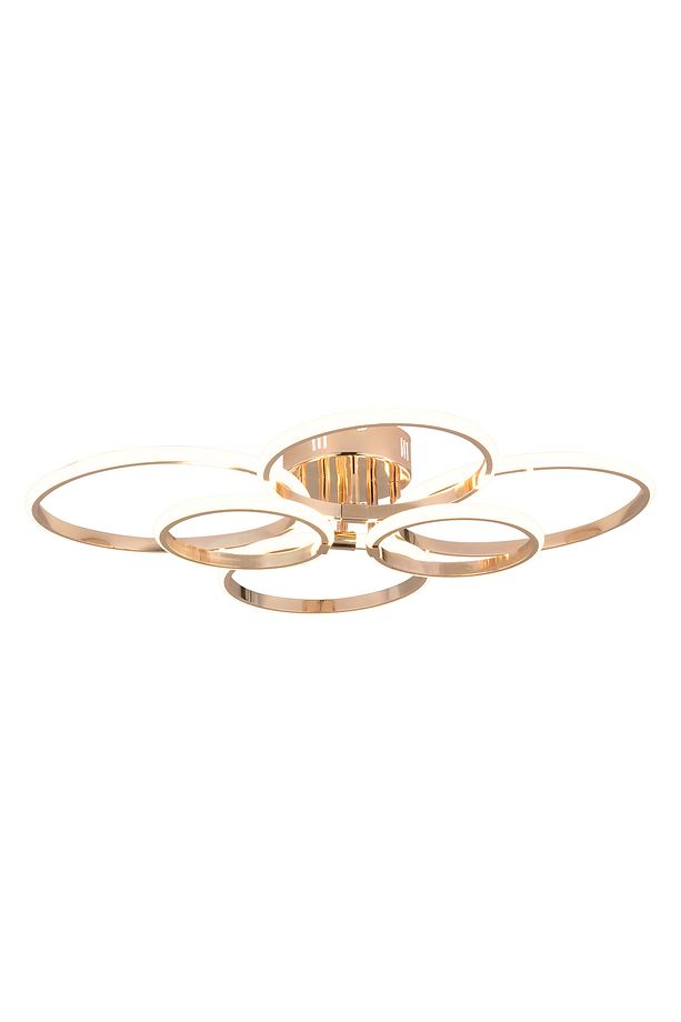 Pl 02 6 Model Gold 3 Renkli Salon Ve Oturma Odası Için Ideal Alüminyum Avize, 75x10 - 3