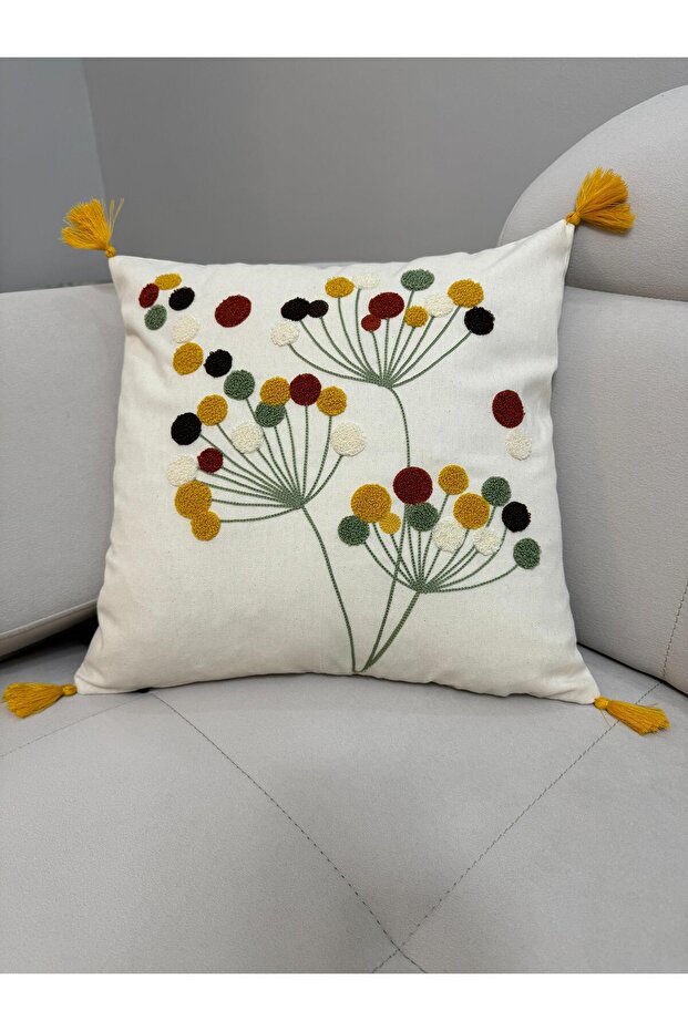 Decorative Punch Throw Pillow Cover