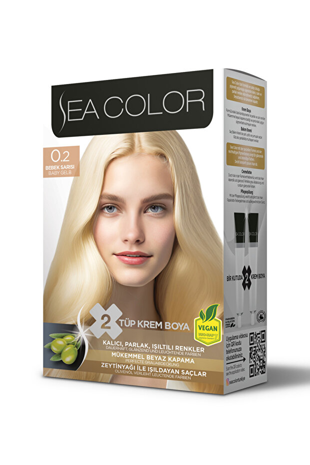 Sea Color Set Saç Boyası 0.2 Bebek Sarısı
