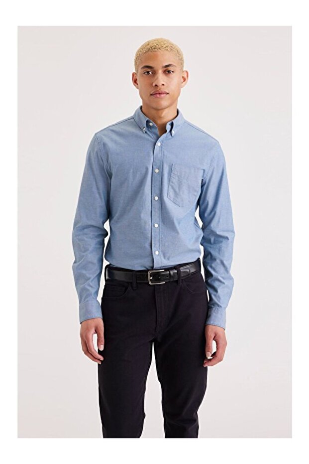 Oxford Slim Gömlek - 1