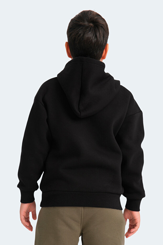 LENE Unisex Çocuk Sweatshirt Siyah - 2