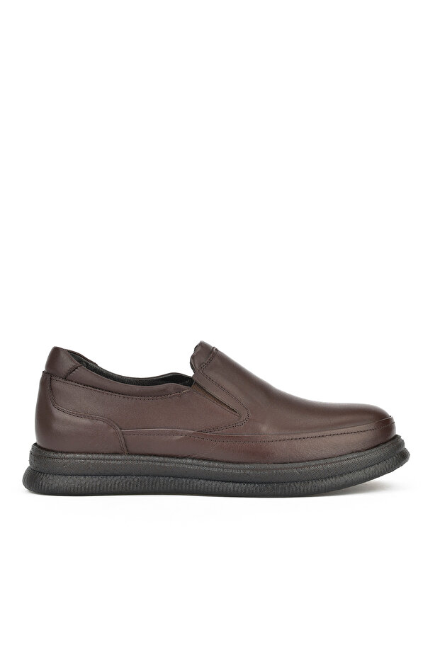 , Men's Genuine Leather Comfort Shoes 14310Zcl03 Brown