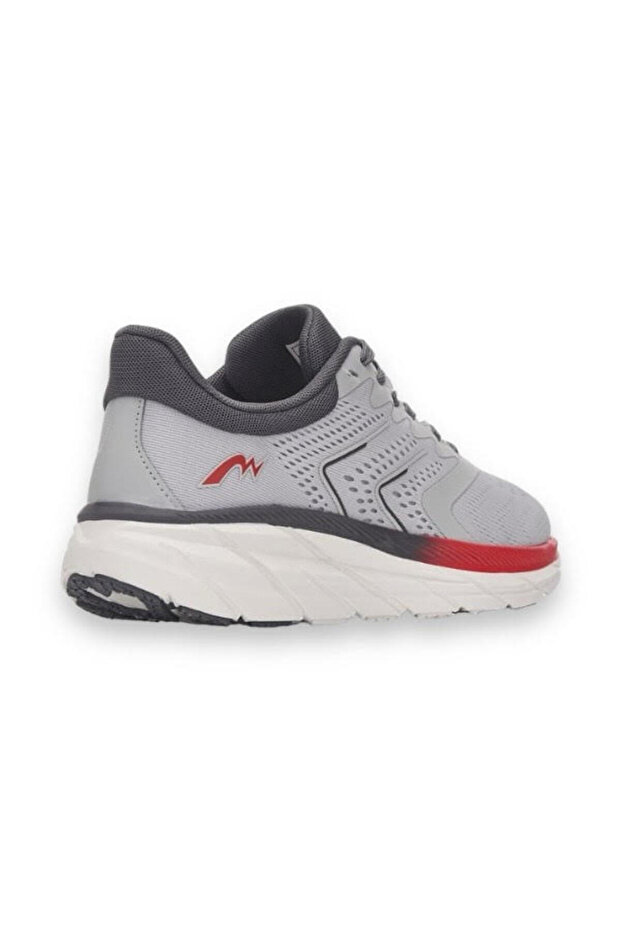 Gri Erkek Spor Ayakkabı – Memory Foam Taban, Hafif Ve Rahat Yazlık Sneaker - 4