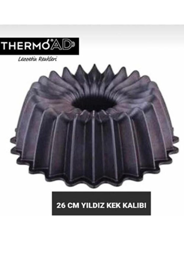 | Yıldız Kek Kalıbı | Gri | 26 Cm - 3