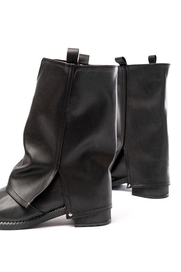 270-3045 Siyah Günlük Kadın Bot - 4