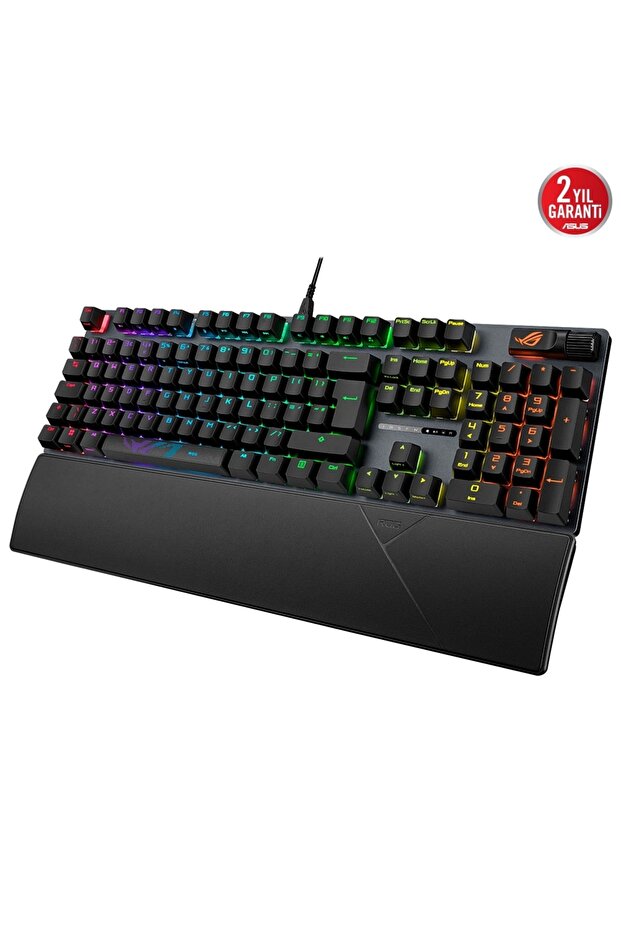 ROG Strix Scope II NX Snow Switch RGB Mekanik Kablolu Gaming Klavye 90MP036A-BKYA00 - 3