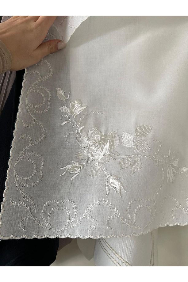 Gül brode amerikan servis 2 li paket 37*47 cm - 4
