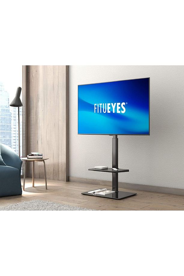 32-60 İnç Lcd Led Düz Kavisli Ekran Tv Sehpası Döner Ve Yüksekliği Ayarlanabilir - 4