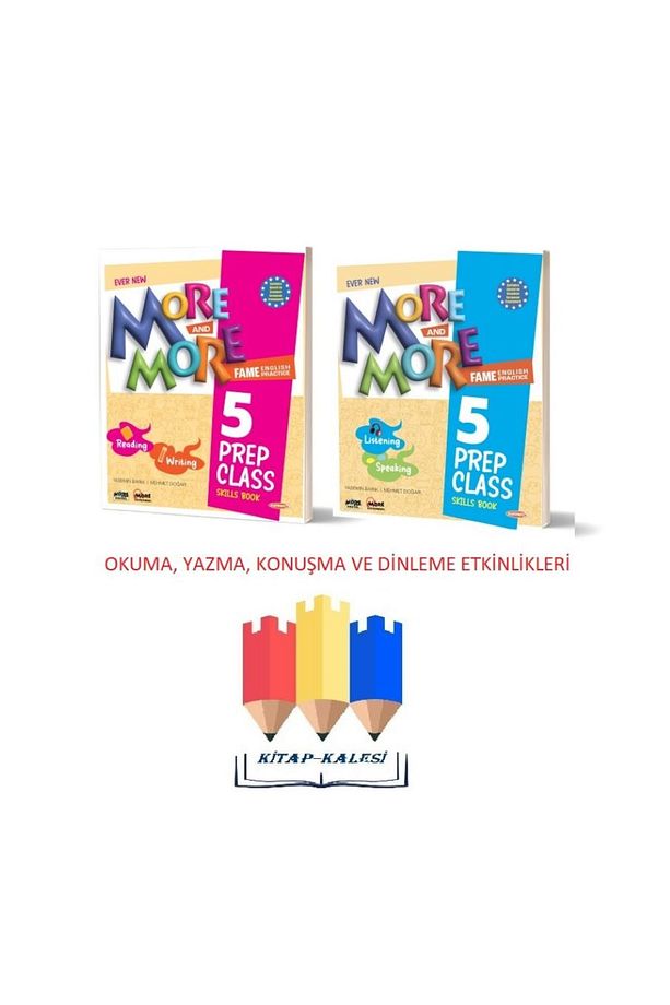 More&More Prep Class 5. Sınıf Reading Writing ve Listening Speaking Skills Book More And More - 1